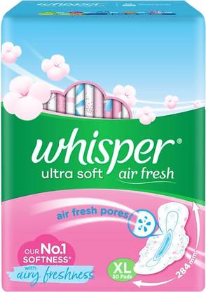 Whisper ultra soft air fresh XL 50 pad Sanitary Pad