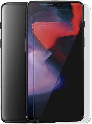 FCS Edge To Edge Screen Guard for Self Healing Flexible Glossy PET Glossy Screen Protector OnePlus 6