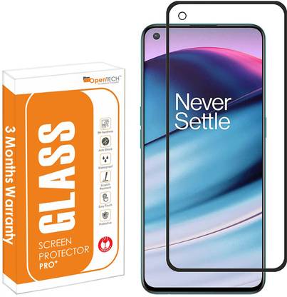 OpenTech Tempered Glass Guard for OnePlus Nord CE 5G / OnePlus Nord 2 5G with Edge to Edge Coverage and Easy Installation kit with 3 Months warranty