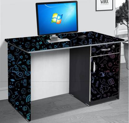 Creative Print Solution 274.32 cm Study table sticker Self Adhesive Sticker