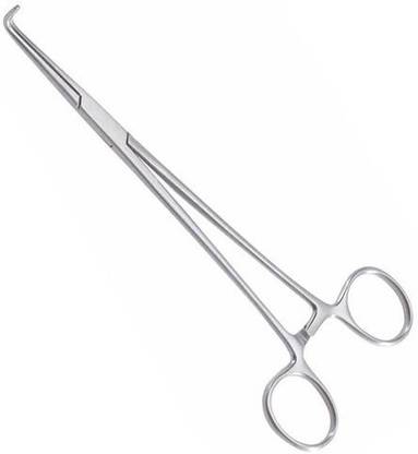 Medical Mixter Artery Forceps Right Angle Forceps Curved Serrated Jaws, 10" Hemostats Forceps