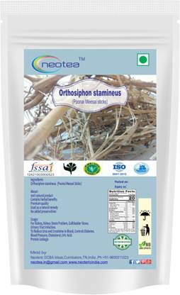neotea Orthosiphon stamineus Poonai Meesai sticks 100gm
