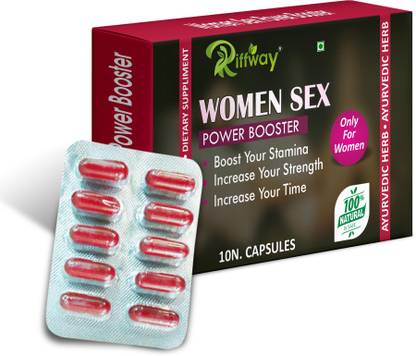 Riffway Power Booster Women Ayurvedic Tablets Improves S-E-X Power & Pleasure