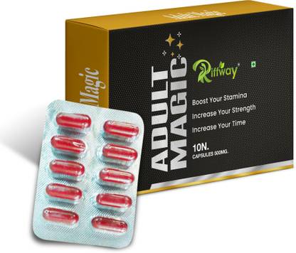 Riffway Adult Magic Wellness Tablets For S-E-X Enhancement Every Time & Longer Size