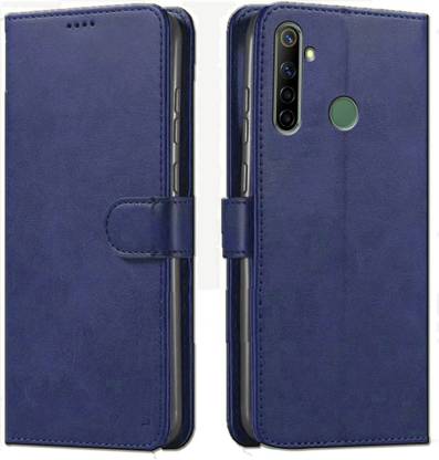 Tingtong Realme Narzo 10, Realme 5, Realme 5i, Realme 5s Leather Flip Cover