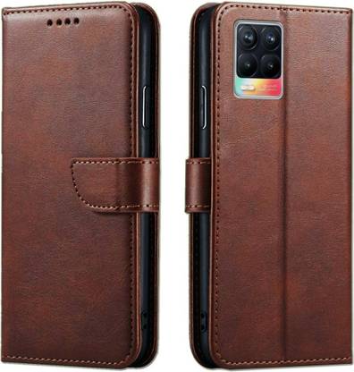 Realme 8 4G, Realme 8 Pro Leather Flip Cover