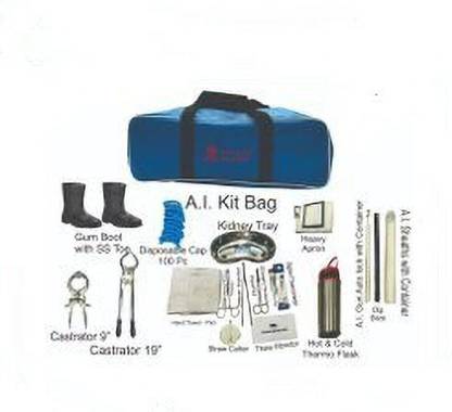 DOTCOM PHARMA 18 PIECES A.I. KIT BAG - VETERINARY USE Dissection Kit