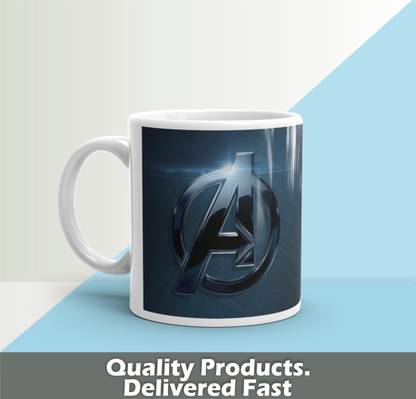 Yashukraft The Avengers. LOGO Ceramic Coffee mug 325ml Ceramic Coffee Mug