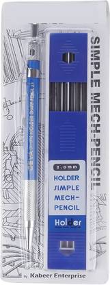 KNAFS 1PCS Mechanical Pencil 2.0mm with Leads,Removable Sharpener on Pencil Top Pencil