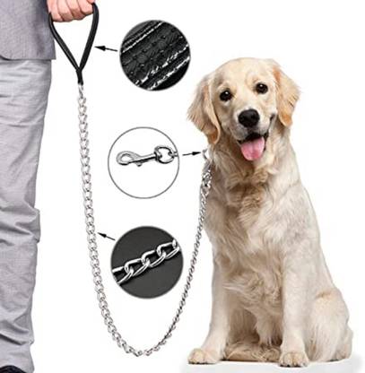 Sip Duty Dog Leash,Metal Dog Leash Dog Chain with Handle Pack of 1 100 cm Dog Chain Leash