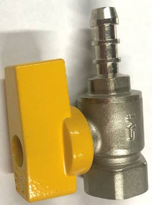 V2A Brass Gas Nozzle Female 1216*1/2 2-Way Union Pipe Joint