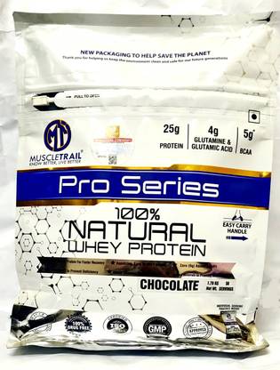 Muscle Trail PRO SERIES 100% NATURAL Whey Protein