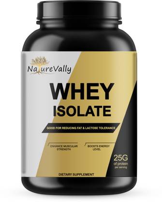 NatureVally 100% Whey Protein Isolate Supplement Powder (S290) Pro Whey Protein