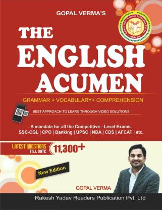 The English Acumen (Grammar + Vocabulary + Comprehension)