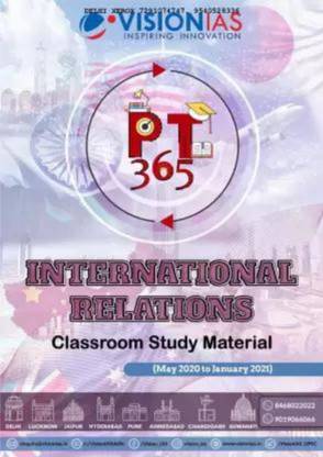 Vision IAS PT365 IR 2022 International Relation Current (B&W Paperback, Vision IAS)