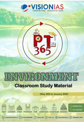 Vision Ias Pt 365 Environment 2022 (Printed Notes)
