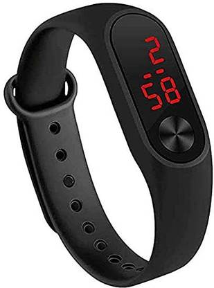 ZIDZEE Impossible Screen Guard for Mad Max Creation Silicone Digital LED Strap Band Men (Black) SCREEN GUARD
