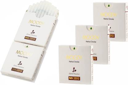 Aarogyam Herbals Moody Tobacco & Nicotine Free Cigarette for Relieve Stress (Clove Flavour ) Smoking Cessations