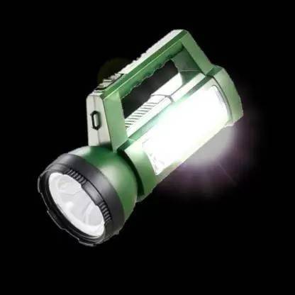 OT SUPER 2 Mode Waterproof Rechargeable Battery Kisan Waterproof Light Led Flashlight Torch