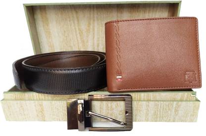 SEASHELL TRADING Wallet & Belt Combo