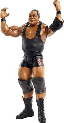 WWE Mattel Basic Keith Lee Action Figure, Posable 6-inch Collectible for Ages 6 Years Old