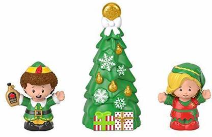 FISHER-PRICE Little People Collector Elf movie figure set, 3 toys in a gift-ready package