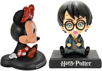 JAINSON MARTIN Combo Of Disney Character Minnie Mouse And Harry Potter Bobble Head