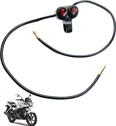Dhe Best Bike Handlebar Dual Brake Fog Light ON Off Switches For Hero Ignitor Handle Bar Grip For Hero Ignitor