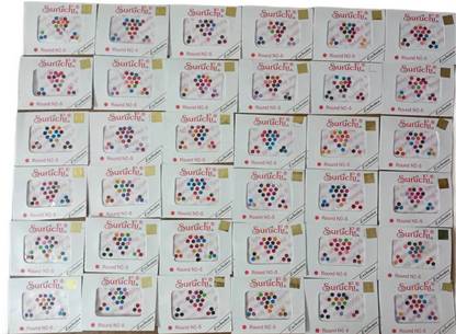 ladies shop Suruchi Forehead Multicolour Bindis Forehead Multicolor Bindis