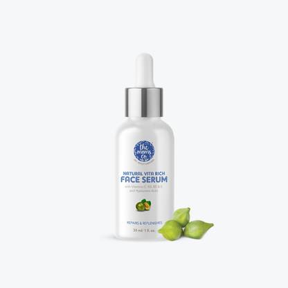 The Moms Co. Natural Vita Rich Face Serum with Vitamin C, B3, B5, Chia Seeds for Radiant Skin