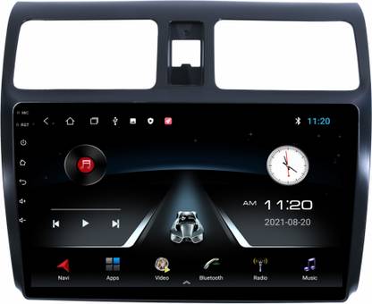 BASSOHOLIC 10 Inch Android 10 System for Old Swift 2GB/16GB RAM & ROM/HD Display/GPS/SWC Car Stereo