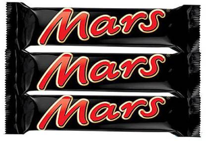 MARS Nougat and Caramel Filled Chocolates Pack of 3 Bars
