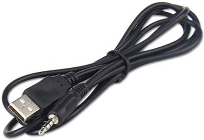 Wifton AUX Cable 1 m 3.5mm Male AUX Audio Jack to USB 2.0 Male Charge Cable-Q1