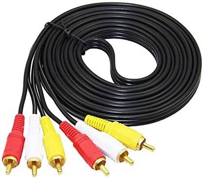 AV HUB RCA Audio Video Cable 1.2 m RCA to RCA Cable