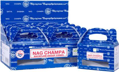 Satya NAG CHAMPA BACKFLOW Dhoop