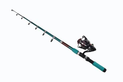 PANCHSHREE GREEN R GHGF Multicolor Fishing Rod