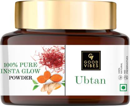 GOOD VIBES Ubtan 100% Pure Insta Glow Powder