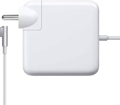 TECHCLONE Laptop Keyboard 60W 16.5V 3.65A Magnet Pin L shape compatible Apple Magsafe 1 60 W Adapter