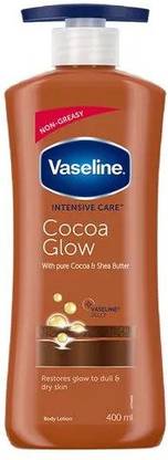 Vaseline Glow Cocoa Body Lotion 400ml Pack of 1