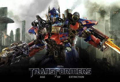 Poster Transformers 3 Dark Of The Moon Movie Large Poster (36 X 24 Inch, Multicolour) Fine Art Print