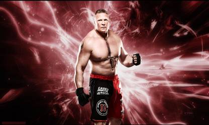 Poster Brock Lesnar Wwe Champion Large Poster (36 X 24 Inch, Multicolour) Fine Art Print