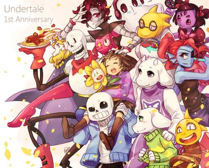 Undertale Video Game Hd Matte Finish Poster Paper Print