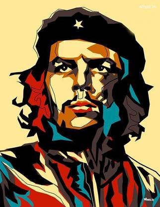 Poster Che Guevara Authorized Wall Poster (300 Gsm Matte Paper, 13 X 19 Inch, Multicolour) Fine Art Print