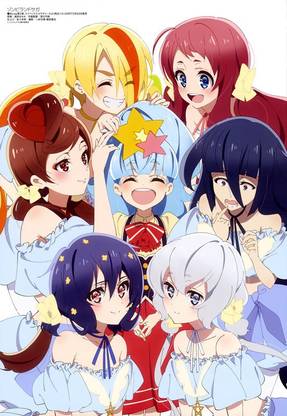Zombieland Saga Anime Series Matte Finish Poster Paper Print