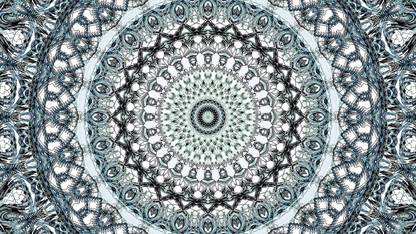 Trippy Hippie Psychedelic Mandala Hd Matte Finish Poster Paper Print