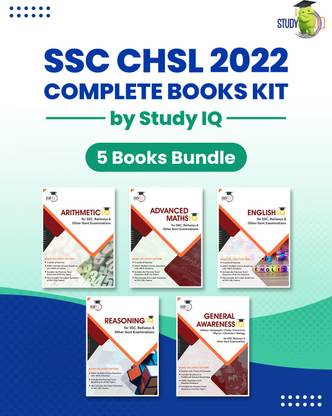 SSC CHSL 2022 Complete Books Kit By Study IQ (Paperback, StudyIQ Publications)
