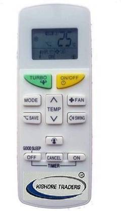 Kishore Traders COMPATIBLE AC REMOTE CONTROL FOR DAIKIN AC Daikin Remote Controller