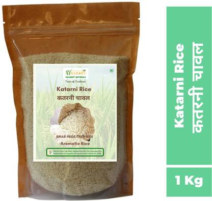 VILLKART NATURALS Katrani Rice Bagalpuri Black Katarni Rice (Medium Grain, Husking)