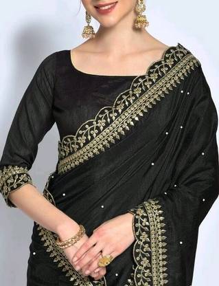Embellished Fashion Art Silk Saree