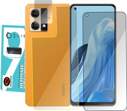 Olonga Front and Back Screen Guard for Oppo Reno 7 4G
